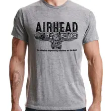 Летняя Стильная мужская футболка с воздушным охлаждением, мотоциклетные боксеры, Beemers Airheads, футболка с принтом, мужская летняя Стильная мода