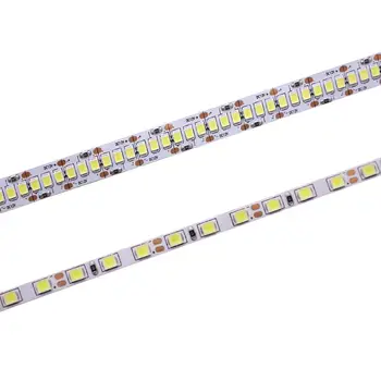 Узкая ширина DC12V Светодиодная лента 2835 120/240led/m 5 метров Гибкая полоса светильник белый, теплый белый, синий, зеленый, красный без водонепрониц...