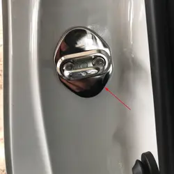 Защитная крышка для замка двери из нержавеющей стали для honda CRV Pilot 2007-2019 Pilot 2009-2019 автомобильный Стайлинг