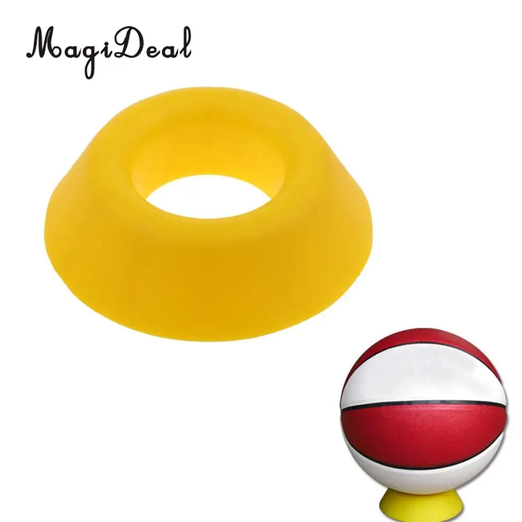 MagiDeal Durable Ball Stand - Basketball Football Soccer Rugby Ball Display Holder Rack for Box Case - Lightweight & Practical
