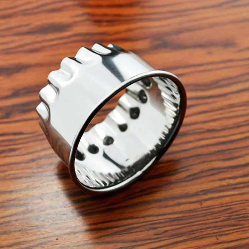 3 шт. из нержавеющей стали пельменей производитель плесень DIY Тесто Кондитерские клецки обертка резки пресс круглые кольца плесень