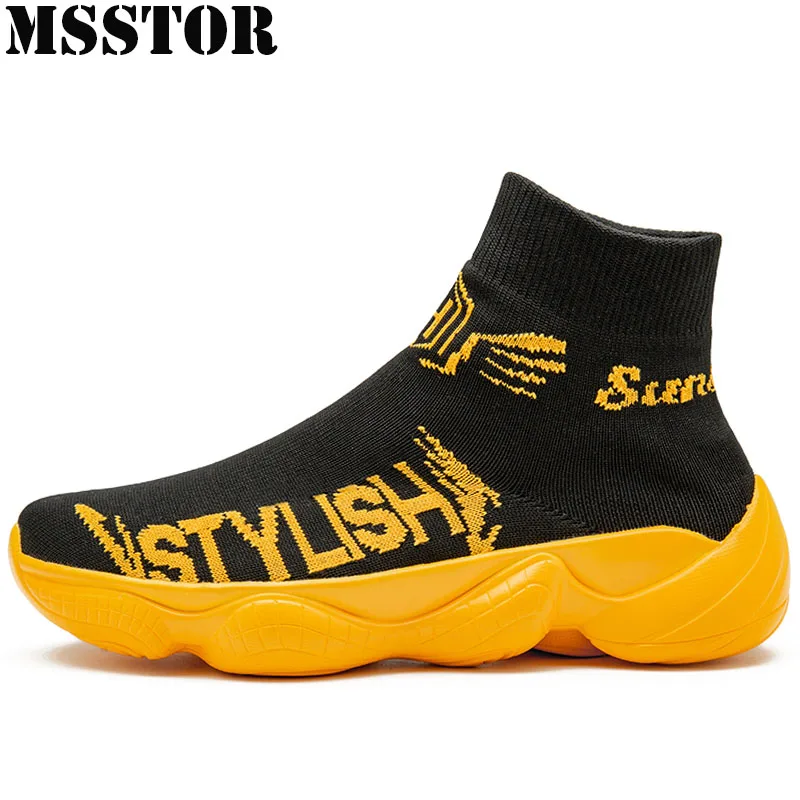 

MSSTOR 2019 New Breathable Mesh Sport Shoes For Men Casual Fashion Men's Running Shoes Athletic Walking Sneakers Man Brand