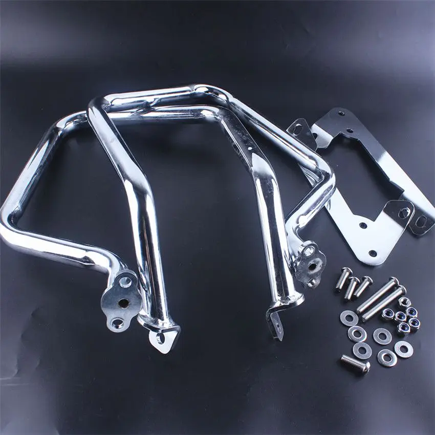 

Steel Chromed Solid Crash bars Guard Protection For BMWR1200RT 2014 2015 2016
