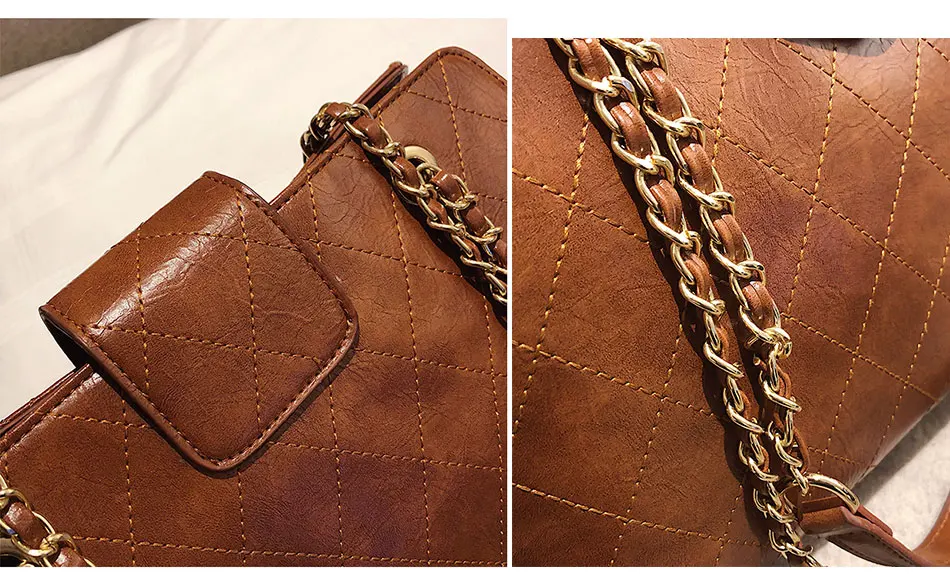 de ombro com diamante treliça grande tote