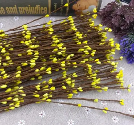 NO7 Для DIY ткачество венок, корона, дома и сада красочные 65 см Длина гибкие Железная проволока из ротанга ветви деревьев s0460l - Цвет: NO7