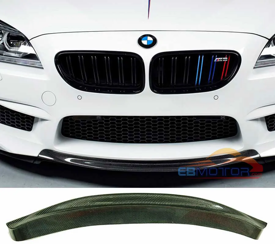 Передний спойлер из настоящего углеродного волокна для BMW 6 Series F12 F13 F06 M6 модель