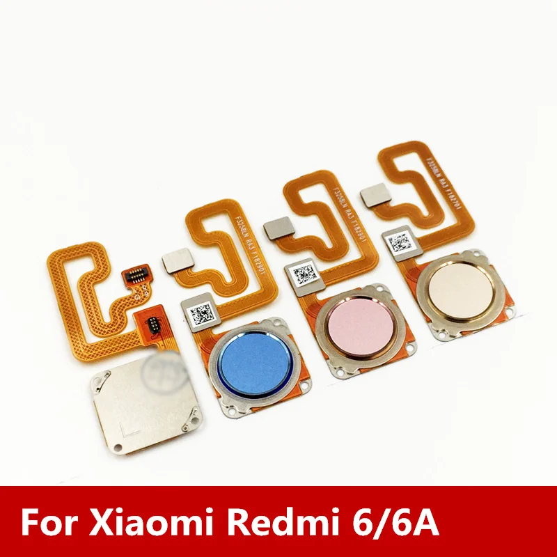 

New For Xiaomi Redmi 6/6A Returns Keypads Module Fingerprint Identification Touch ID Sensor Home Button OK Key Free Shipping