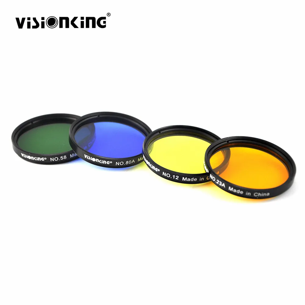 

Visionking 2'' Astronomical Telescope Filter Eyepiece Planetary Telescope Color Filter Inch Thread Astronomy Eyepiece Filter
