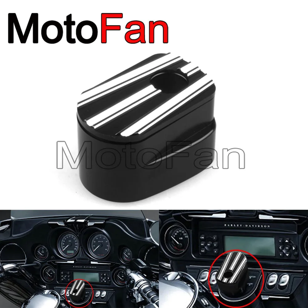 Custom Motorcycle Parts Ignition Switch Cover Replacement For Harley