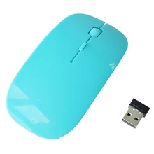 Прочный 2.4 ГГц Оптическая Беспроводная Мышь USB Ультра тонкий Беспроводная Оптическая Мышь для ПК Win 8
