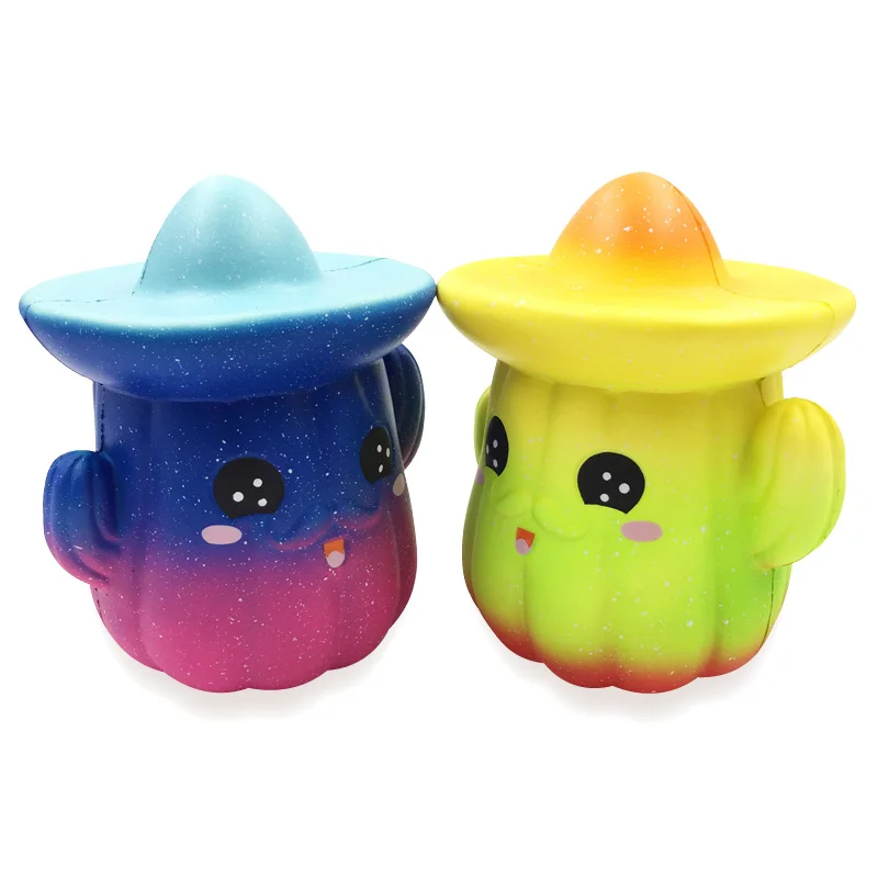 New Squishyfun MR.Cactus Doll Squishy Slow Rising Scented Jumbo Soft