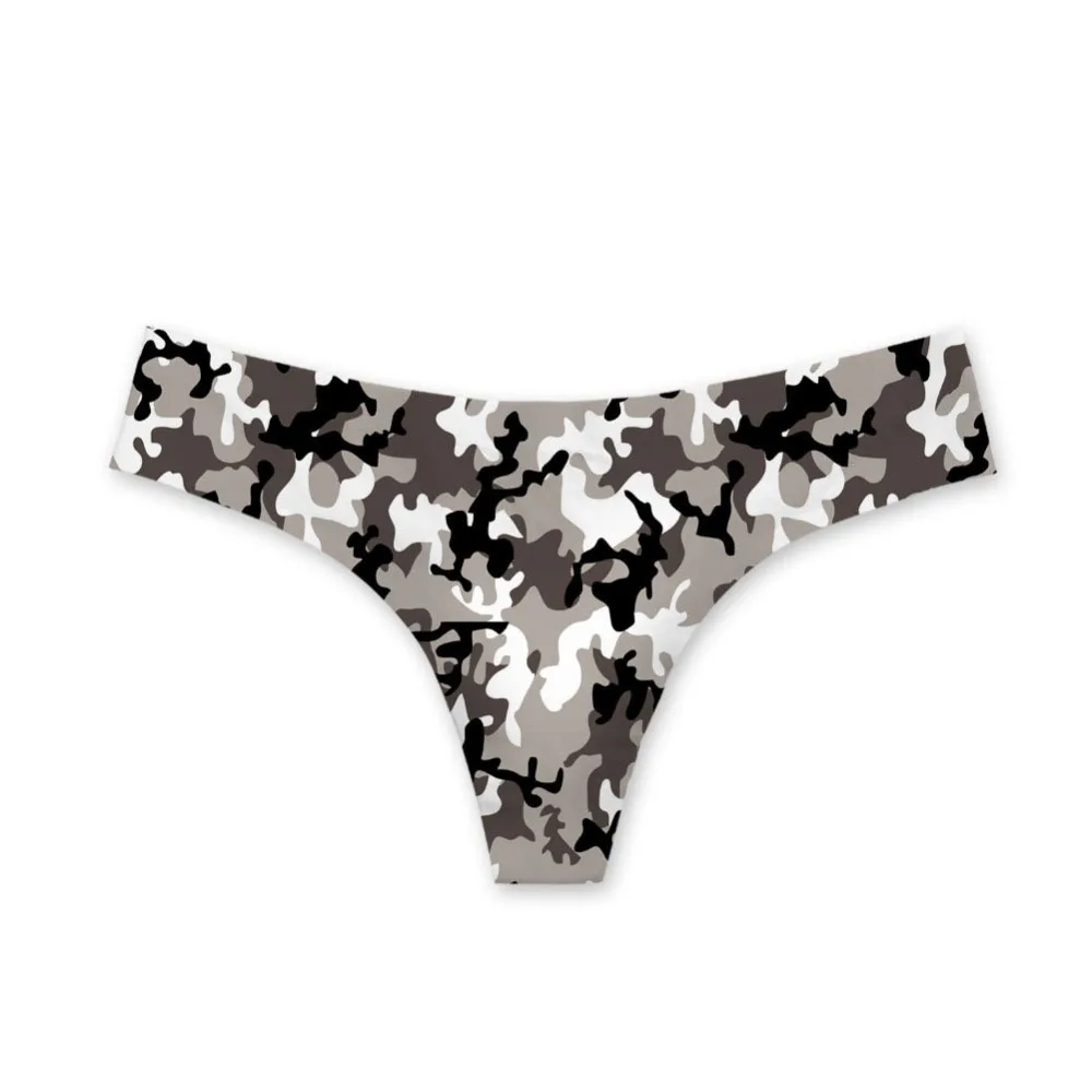 NoisyDesigns Camouflage Young Women Underwear Panties Sexy Seamless