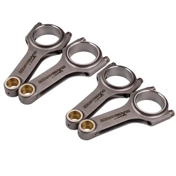 

145mm Connecting Rods Rod for Fiat Lancia Delta 2.0L 16V Turbo ARP2000 3/8" bolts 2.0 8V for Rally Bielle Conrod Con Rod Rods