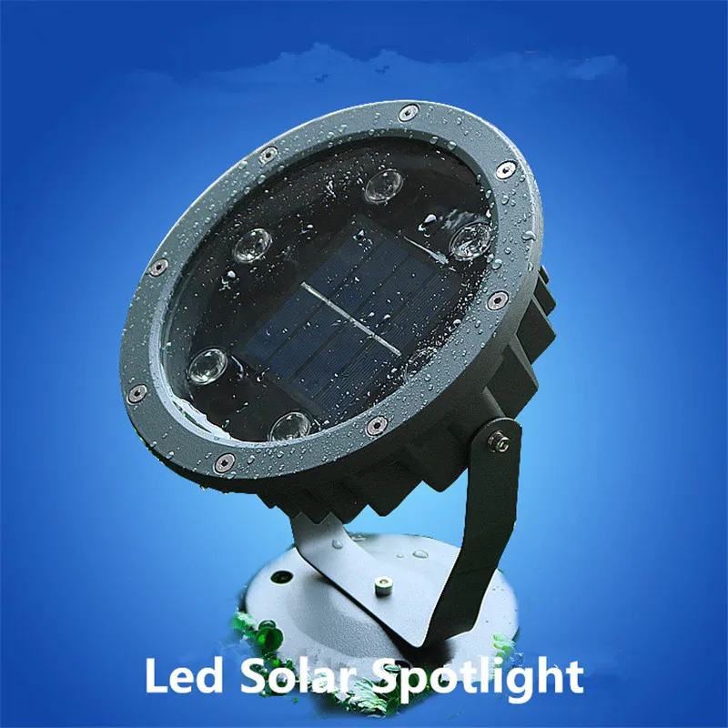 

Solar Spotlights Outdoor Lighting Waterproof LED Tree Light RGB Discoloration Outdoor Wall Washer Bridge Light Billboard Lamp