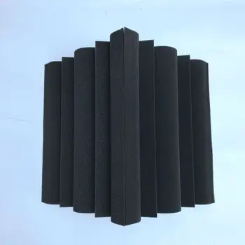 

SEWS-4 pcs Corner Bass Trap Acoustic Panel Studio Sound Absorption Foam 12*12*24cm