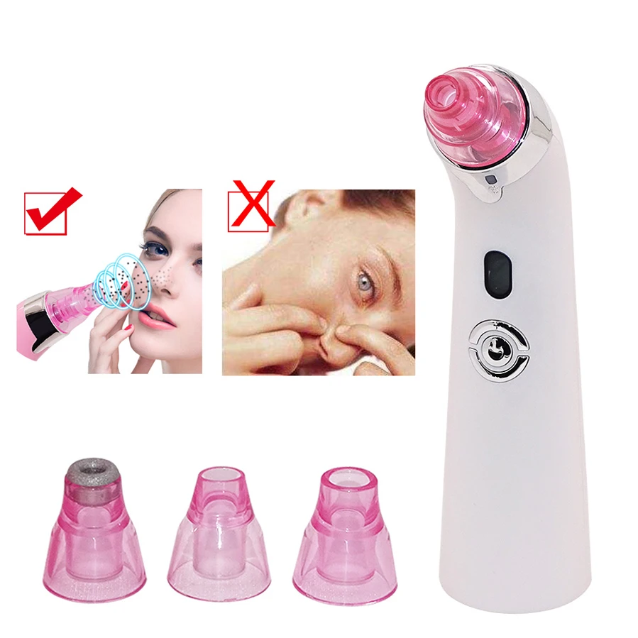 

Skin Care Blackhead Remover Vacuum Cleaner Pore Acne Pimples Black Dots Remover Tool Comedone Extractor Vacuum Suction Mechine