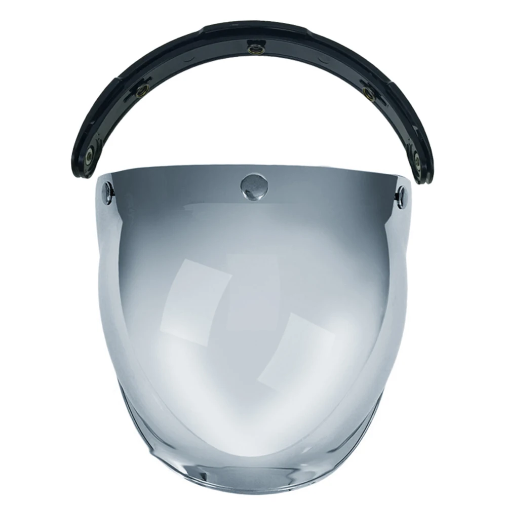 Мото адаптер флип база привязанность для шлем защитный смотровой щиток маска для лица шлем хищника шлем для мотоспорта, мотокросса - Цвет: Silver