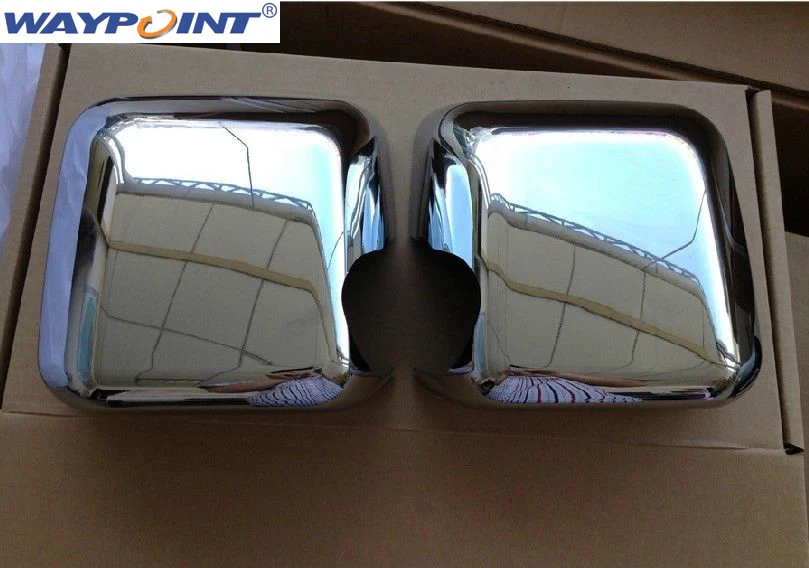 

Chrome side mirror cover Trims for Jeep Wrangler JK 2007-2016