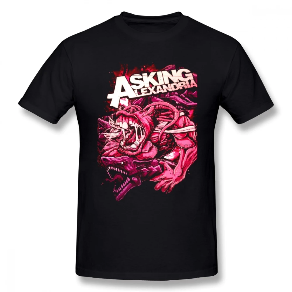 

Asking Alexandria Summer T Shirt Undertale T Shirt Men O-neck Cotton Big Size Short Sleeve T Shirts