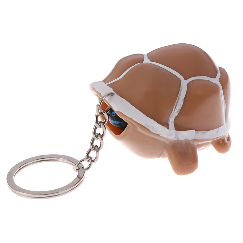 Новинка выдвижной черепаха голова черепаха животные игрушки сдавливание, сжимание брелок антистресс розыгрыши сумка подвеска автомобиля подарок - Цвет: 2