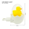 ANBLUB EU Plug Yellow Duck LED Night Light Sensor Control Dimmable Wall Lamp Remote Control for Home Bedroom Baby Children Kids ► Photo 3/6