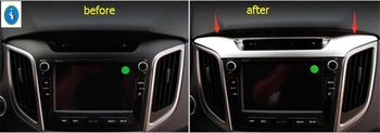 

Yimaautotrims Auto Accessory Central Control Instrument Decoration Panel Cover Trim 1 Pcs For Hyundai Creta IX25 2015 2016 2017
