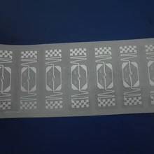 1000 шт./лот мокрой инкрустация Impinj E42 UHF RFID стикер 860-960 МГц Monza4 915 м EPC c1g2 ISO18000-6C может использоваться для RFID бирка и ярлык