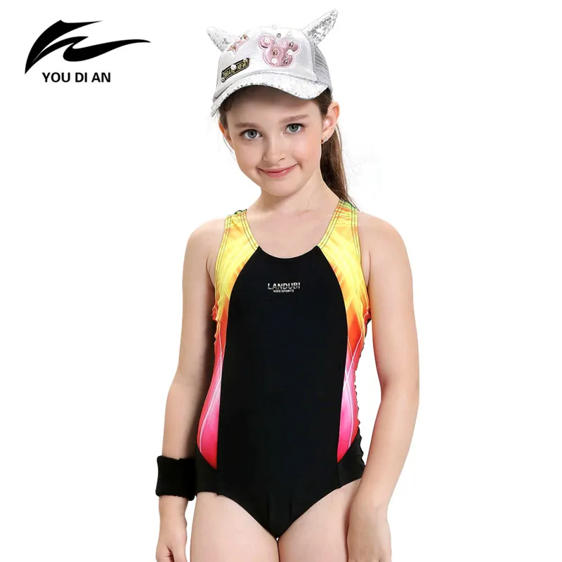 Buy 2016 new children swimwear kids patchwork sports