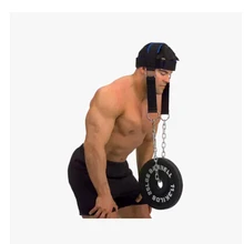 Повязка на голову пояс для шеи Weigeht подтягивающий ремень для упражнений фитнес-Утяжелитель нейлоновый