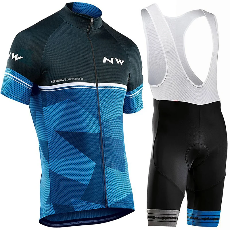 NW брендовый Комплект Джерси для велоспорта MTB, одежда для велоспорта, дышащая одежда для велоспорта, одежда для велоспорта, Майо Roupas Ciclismo - Цвет: Bib Cycling Set