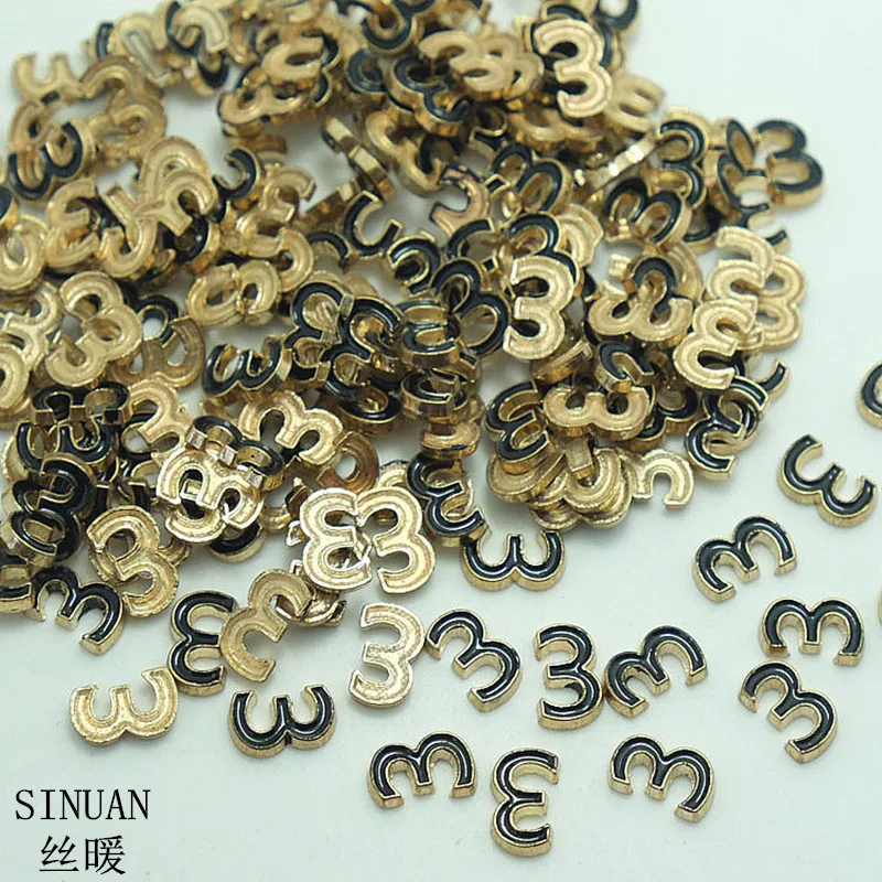 SINUAN Color Rivet Hot Fix Rivet 10Mm Clothing Rivets Figure Metal