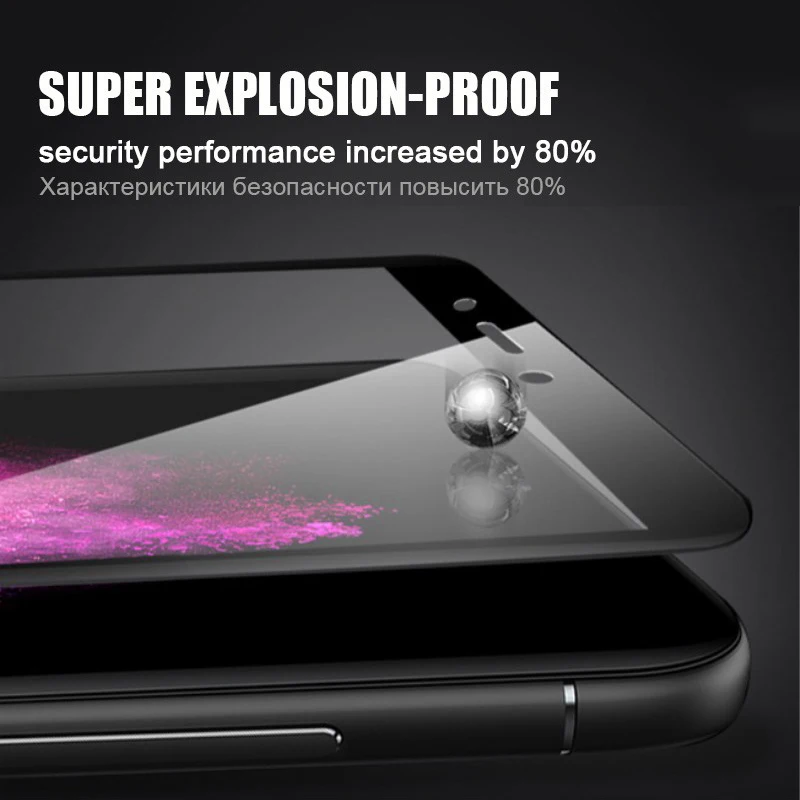 WZH Full Screen Protective Tempered Glass For Xiaomi Redmi Note 4X Redmi 4X 9H Protector Film For Redmi Note 4X glass Full cover (3)