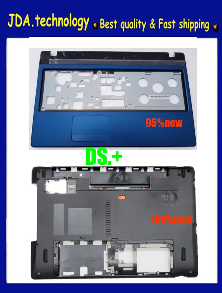 Синий для Acer Aspire 5750 5750g 5750z 5750ZG 5750S верхняя крышка чехол рук с тачпадом (96% новый) и