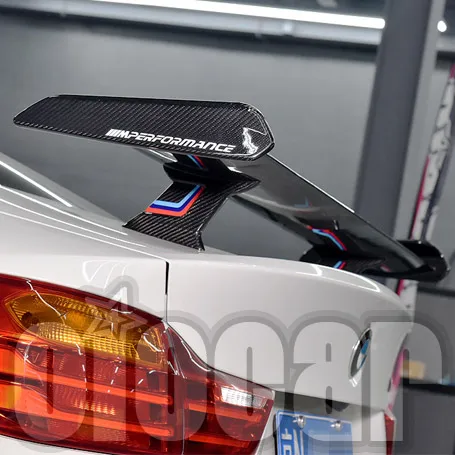 МП Стиль углерода задний GT ветра для BMW F87 M2 M2C F80 M3 F82 F83 M4 F30 F22 F32 F33 F36 F10 F12 G30|Спойлеры