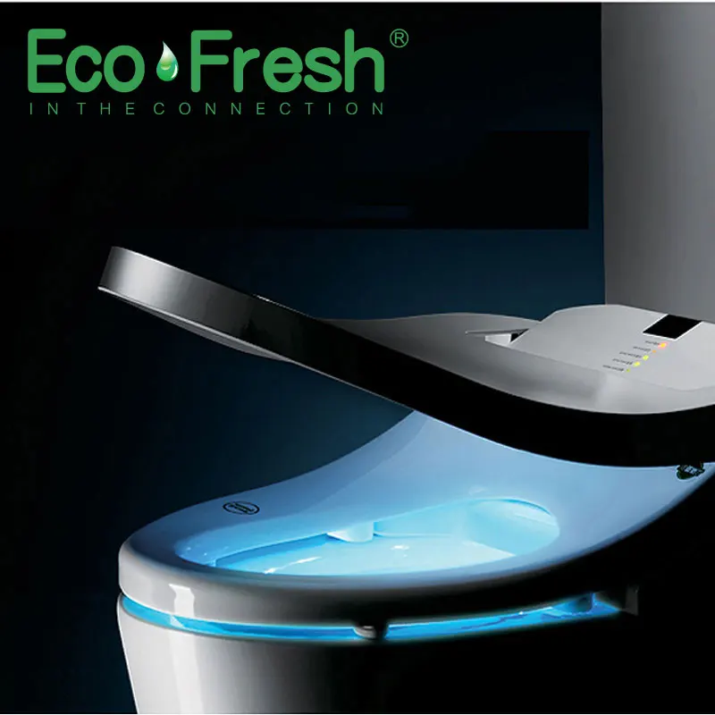 Цена EcoFresh смарт сиденье для унитаза Washlet Электрический крышка биде интеллектуальные биде тепла clean drying Массаж Уход для ребенка женщина лет