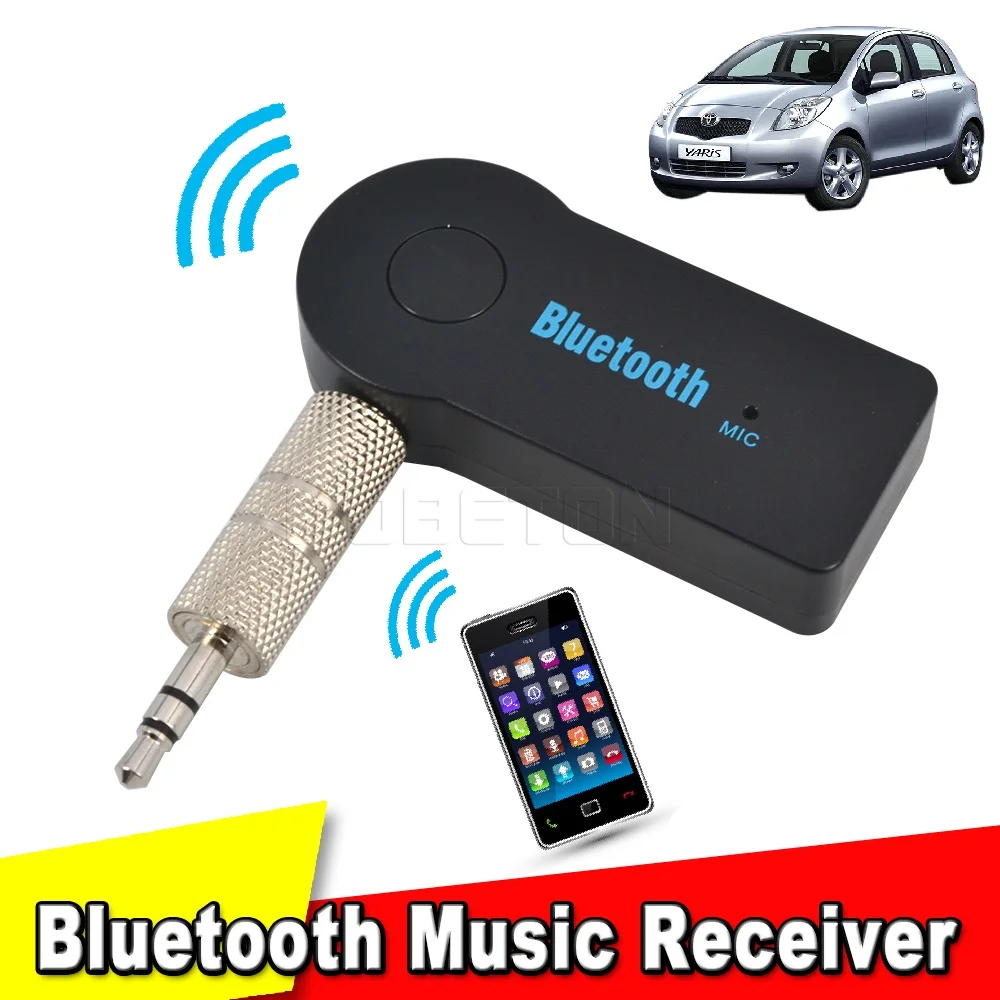 Wireless Bluetooth 3.5mm 3.0 Stereo Music Audio Receiver for Car Home Speaker US