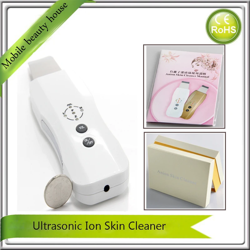 Rechargeable Ultrasonic Skin Scrubber Acne Blackhead Callus Sonic Cleanser Peeling Anti aging Face Lift