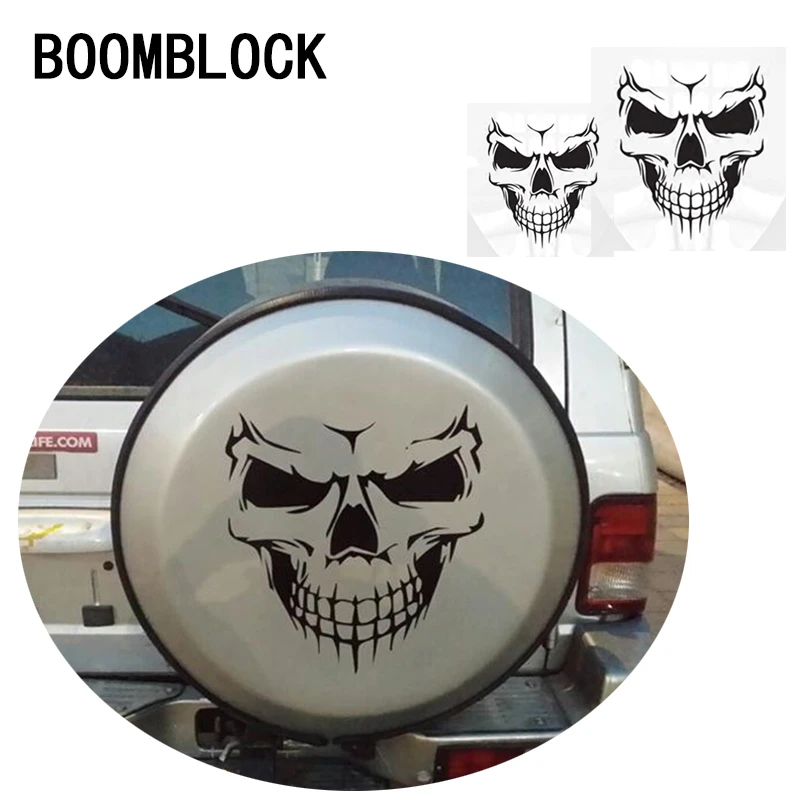 1x The Punisher Skull Decals Stickers Car Rear Window Tuning Bonnet