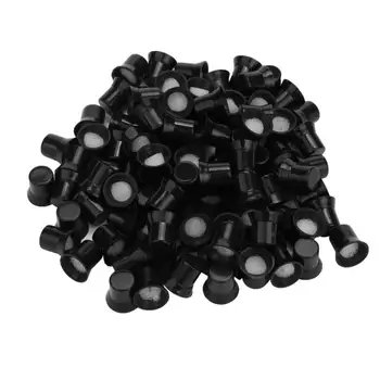 

100PCS Microblading Pigment Glue Rings Cups Tattoo Ink Holder For Semi Permanent Tattoo cups complete tattoo kit maquina atouage