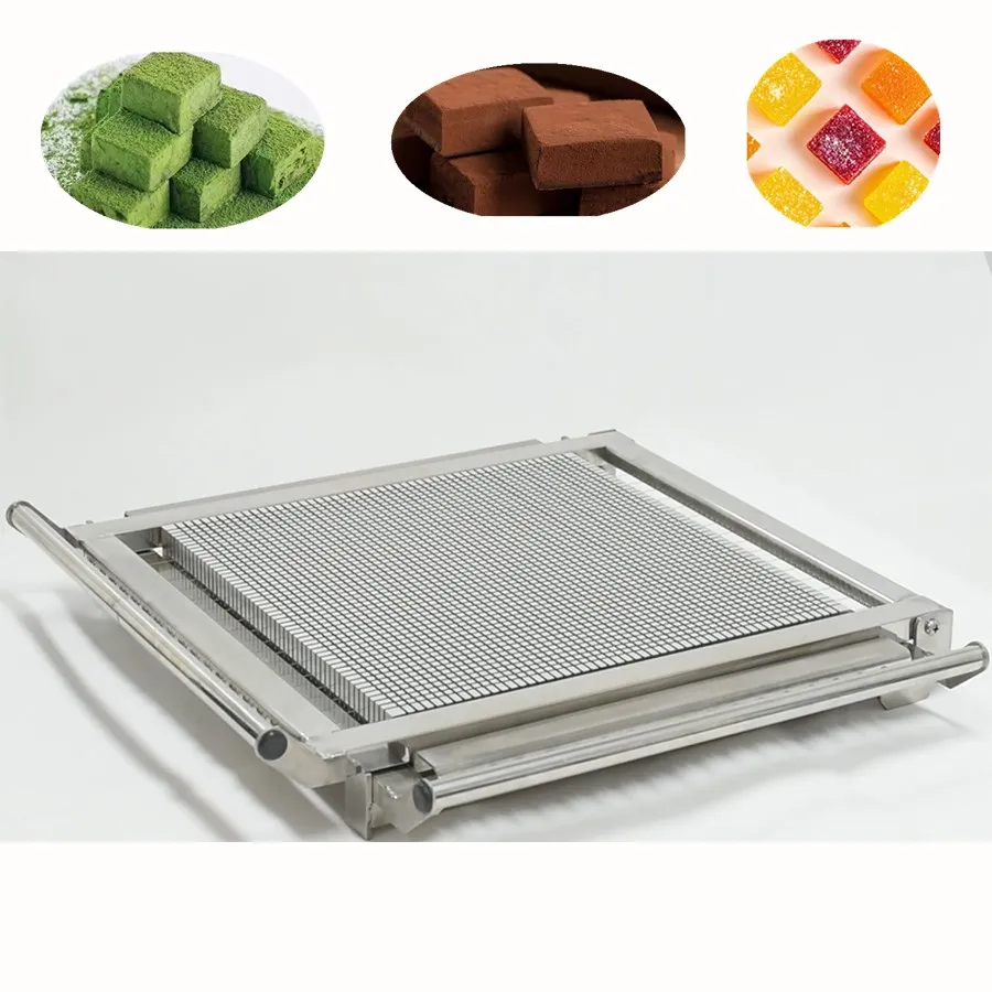 400*400 Cutting table raw Chocolate Cutting Machine/Chocolate Slicing Machine/Chocolate Block Cutter/Strip-type or Square type