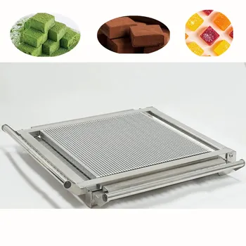 

Square type Chocolate Cutting Machine for bread cake truffle Chocolate Block Cutter Machine Chocolate Bar Cutting