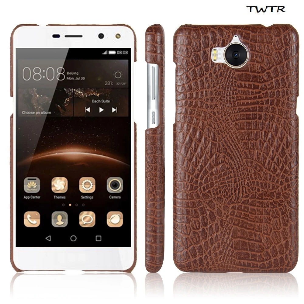 Leather Case for Huawei Y5 2017 MYA L22 MYA L03 Y 5 3 ...