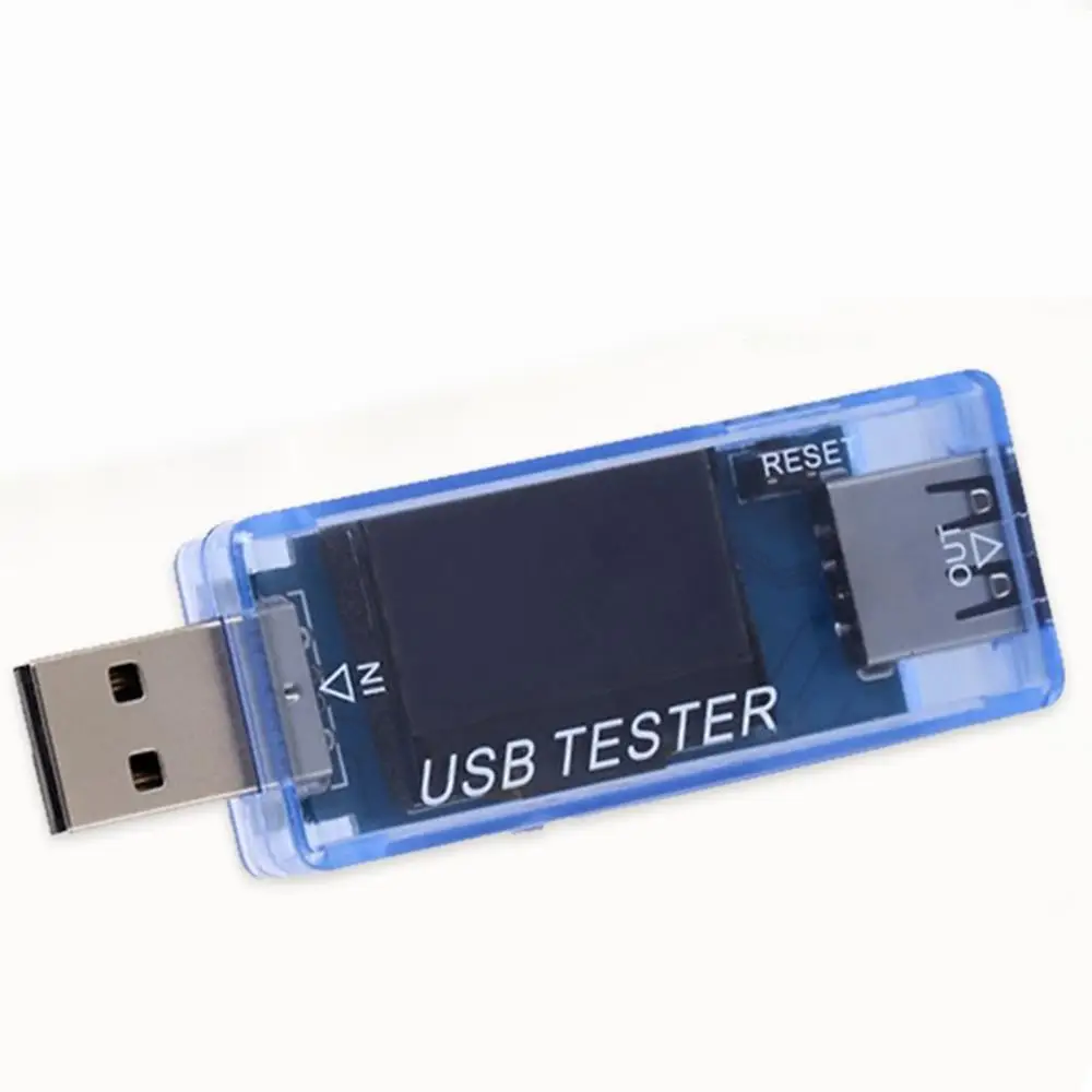 Маленького размера USB адаптер тестера измерительный прибор с цифровым дисплеем постоянного тока мультиметр вольтамперная электрическая емкость для кабеля Зарядное устройство