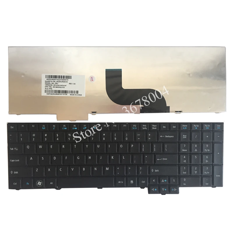 Новая английская клавиатура для ноутбука Acer Travelmate 5360 5760 5760G 5760Z 5760ZG 6595TG 6595G 6595T |