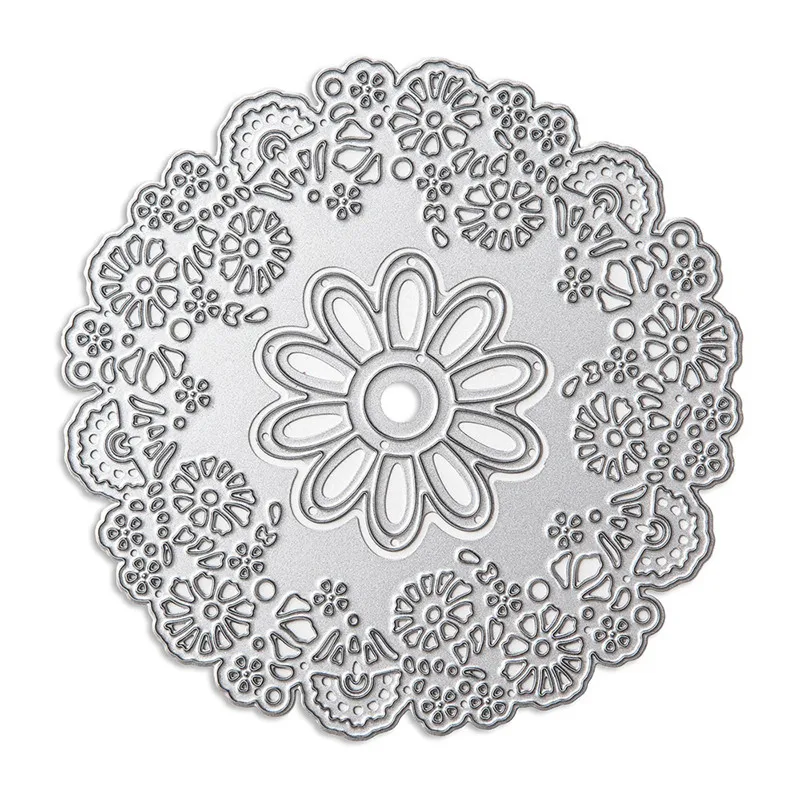 

Eastshape Circle Flower Shaped Metal Cutting Dies New 2019 Die Cuts for Card Making Album Gift Photo Paper Frame Crafts Dies