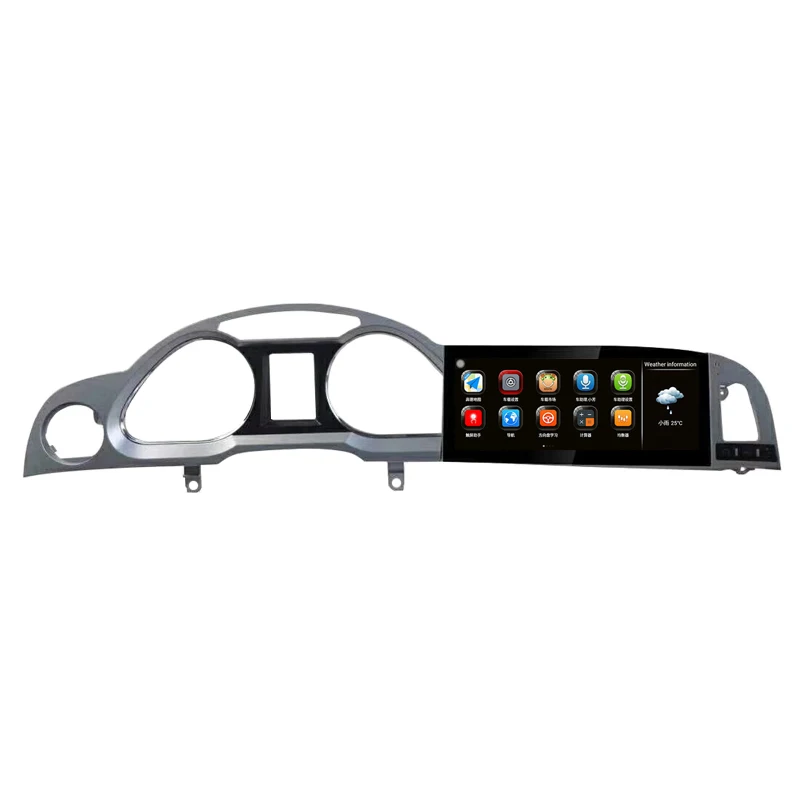 2004-2011 A6L A6 10 25 дюймовый длинный горизонтальный сенсорный экран Android автомобильный