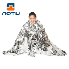 2 шт. 210*160 см Открытый водонепроницаемый для спасения при аварийной ситуации одеяло туристический кемпинг палатка поход выживания первой помощи инструмент термоодеяло