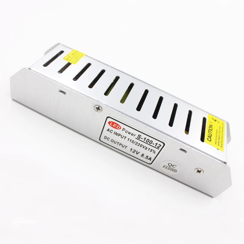 

DC12V 100W LED Driver AC100V-220V Input Constant Current Power Supply Power Adapter Switching Transformer for LED Strip Lamps