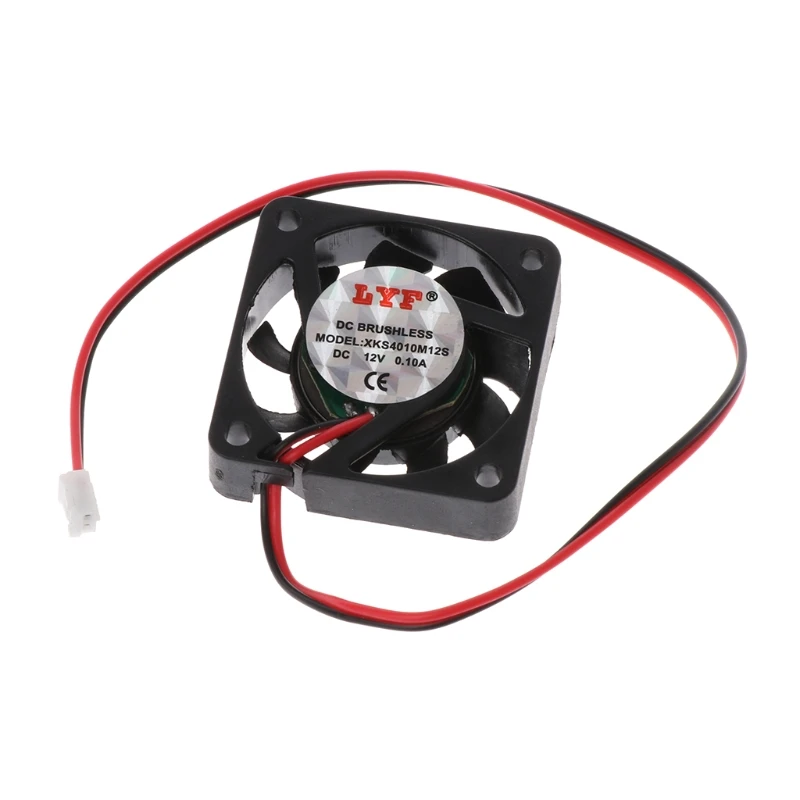 

2 Pin Cool DC 12V 40mm Cooler Cooling Fan Brushless For VGA Video Graphics