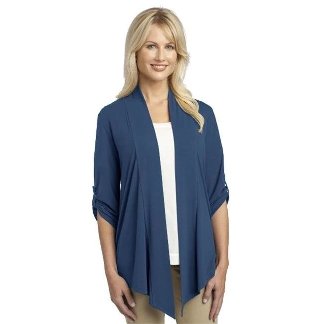 Port Authority L543 Ladies Concept Shrug Moonlight Blue - 3XL